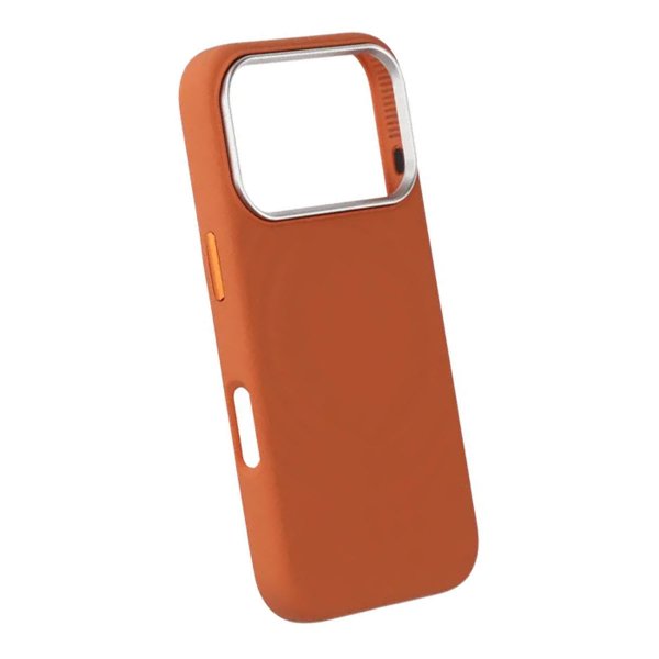 iPhone 17 Pro Skal Silikon MagSafe Orange