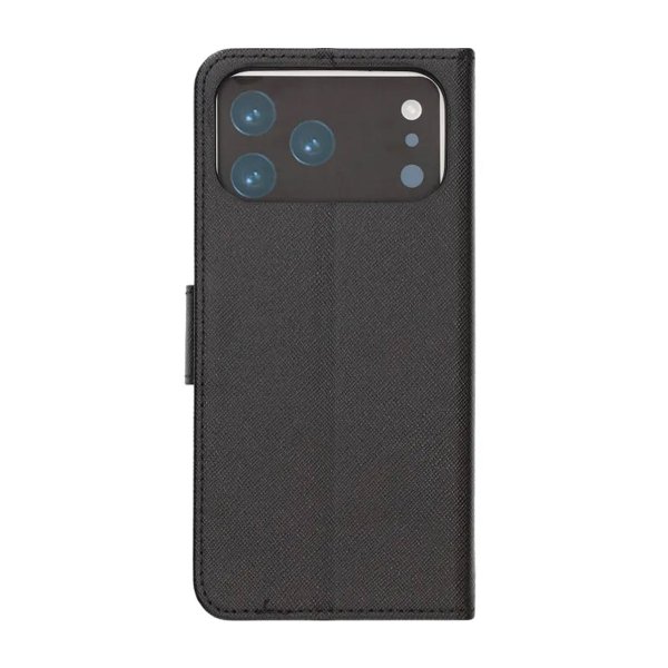 iPhone 17 Pro Max Fodral med Kortfack Stativfunktion Svart