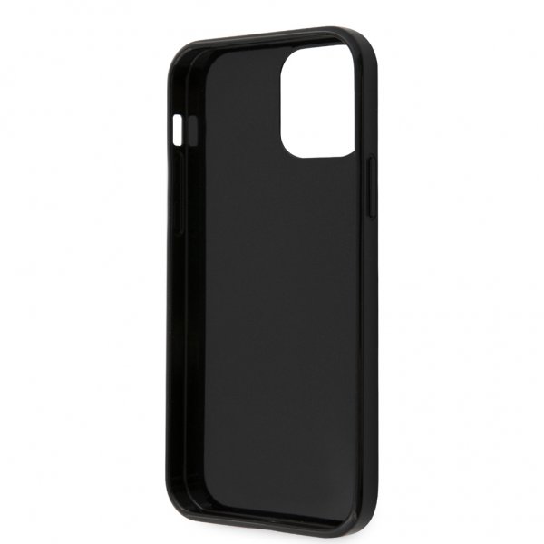 BMW iPhone 12/iPhone 12 Pro Skal Carbon & Alu Svart
