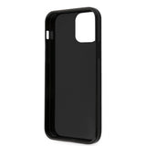 BMW iPhone 12/iPhone 12 Pro Skal Carbon & Alu Svart