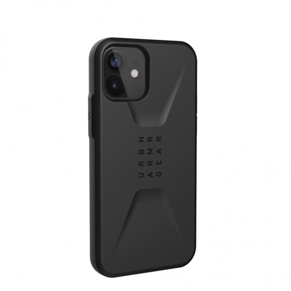 Urban Armor Gear (UAG) iPhone 12/iPhone 12 Pro Skal Civilian Svart
