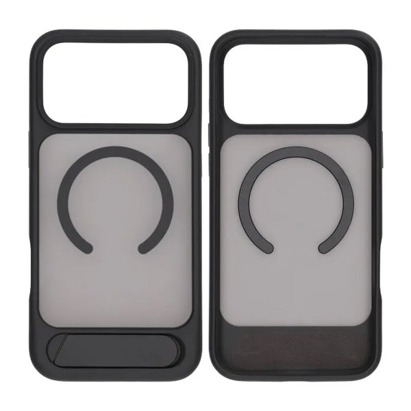 Rvelon iPhone 17 Pro Max Skal med Stativ MagSafe Svart