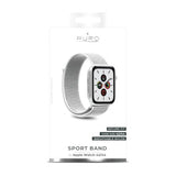 Puro Apple Watch 44/45/46mm/Apple Watch Ultra Armband Sport Band Ice White