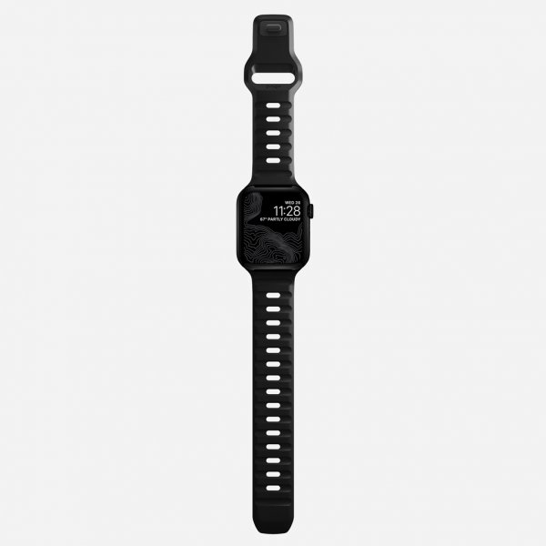 Nomad Apple Watch 44/45/46mm/Apple Watch Ultra Armband Sport Band Svart