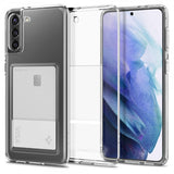 Spigen Samsung Galaxy S21 Plus Skal Crystal Slot Crystal Clear