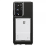 Spigen Samsung Galaxy S21 Ultra Skal Crystal Slot Crystal Clear