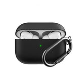 KeyBudz AirPods Pro Skal PodSkinz HyBridShell Series Keychain Case Svart