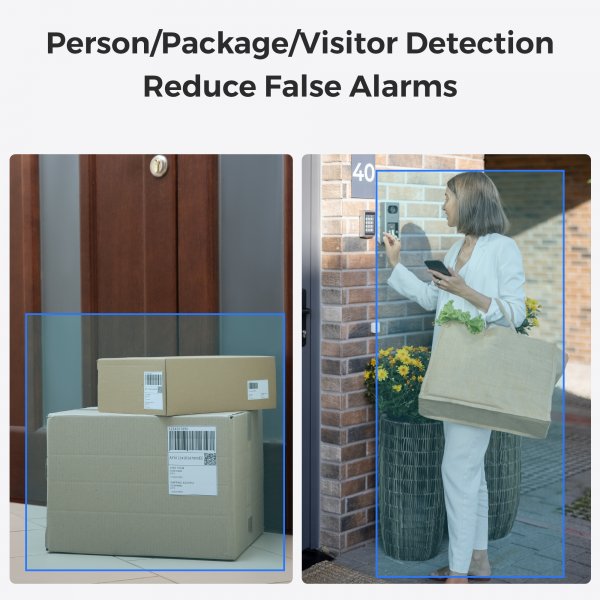 Reolink Video Doorbell WiFi (D340W) Videodörrklocka Smart 2K+