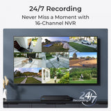 Reolink NVS16 (RLN16-410) 16-kanals PoE NVR