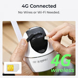 Reolink Go PT Ultra (G440) 4K Utomhuskamera med batteri