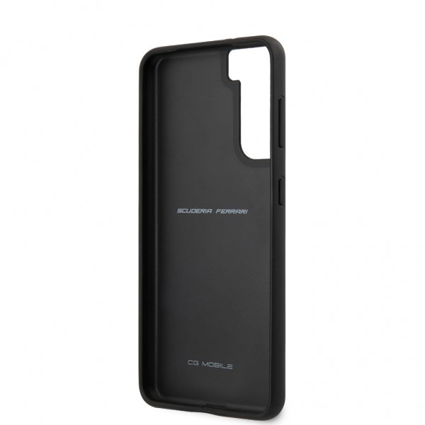 Ferrari Samsung Galaxy S21 Plus Skal Logo Perforerad Röd