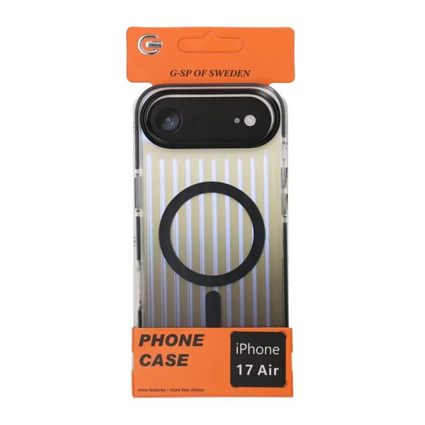 iPhone Air Skal Korrugerad MagSafe Svart