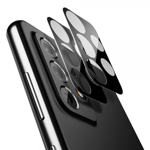 Spigen Samsung Galaxy A52/A52s 5G Kameraskydd Glas.tR Optik 2-pack Svart