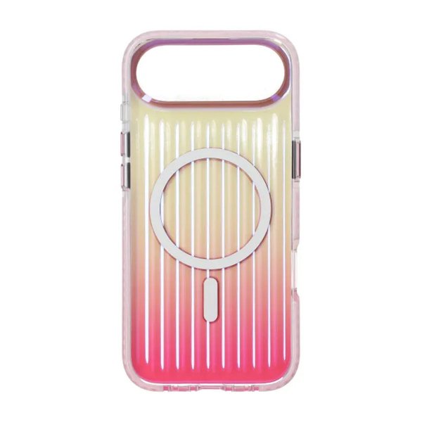 iPhone Air Skal Korrugerad MagSafe Rosa