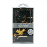 Onsala iPhone Xs Max Skal Fashion Edition Goldmine Marble