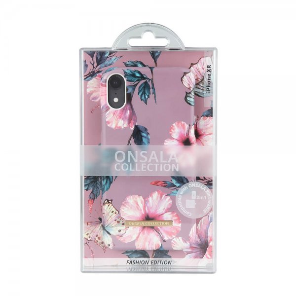 Onsala iPhone Xr Skal Fashion Edition Dusty Pink Viol