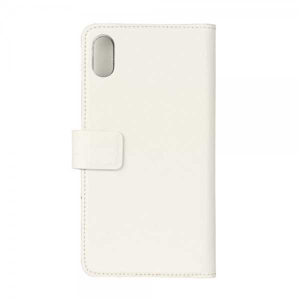 Onsala iPhone Xs Max Fodral Fashion Edition Löstagbart Skal Saffiano Vit