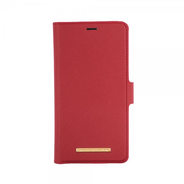 Onsala iPhone 11 Pro Max Fodral Fashion Edition Löstagbart Skal Saffiano Röd