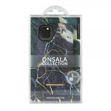 Onsala iPhone 11 Skal Fashion Edition Black Galaxy Marble