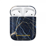 Onsala AirPods 1/2 Skal Fashion Edition Black Galaxy Marble