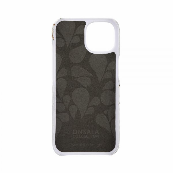 Onsala iPhone 15 Skal MagSeries White Rhino Marble