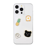 Onsala Pimp Your Phone Charms 4-pack Pineapple