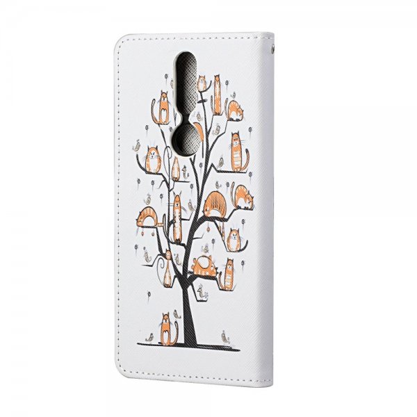 Nokia 2.4 Fodral Motiv Katter i Träd