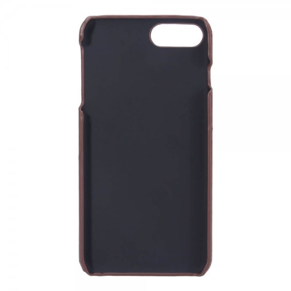 Onsala iPhone 6/6S Plus/iPhone 7 Plus/iPhone 8 Plus Skal med ett Kortfack Brun