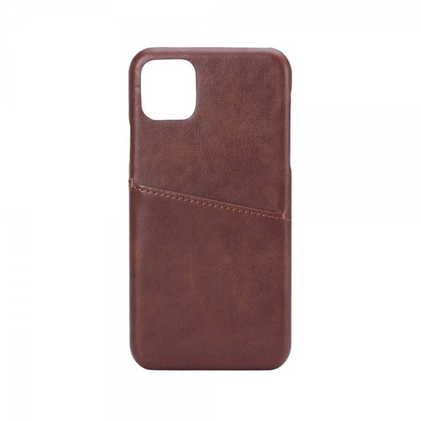 Onsala iPhone 11 Pro Max Skal med ett Kortfack Brun