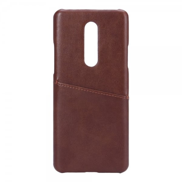 Onsala OnePlus 8 Skal med ett Kortfack Brun