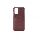 Onsala Samsung Galaxy Note 20 Skal med ett Kortfack Brun