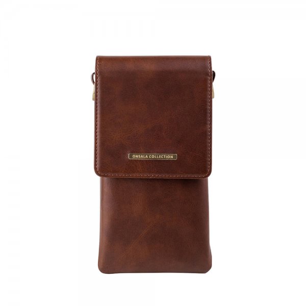 Onsala Mobilväska Neck-Bag 6.7" Brun