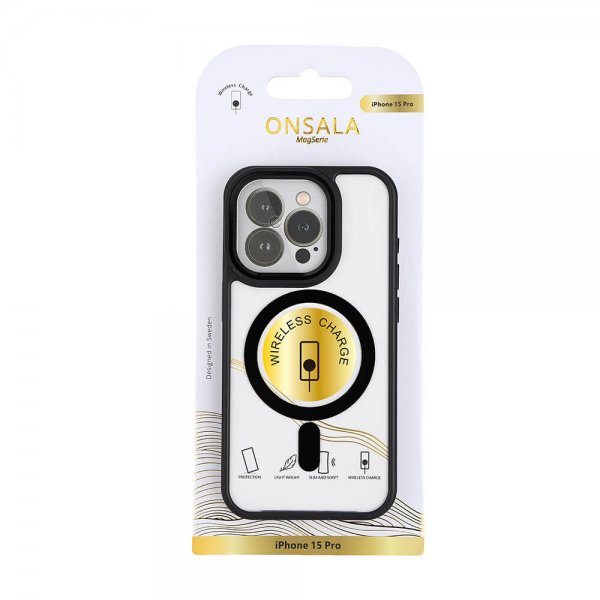 Onsala iPhone 15 Pro Skal Bumper MagSeries Svart