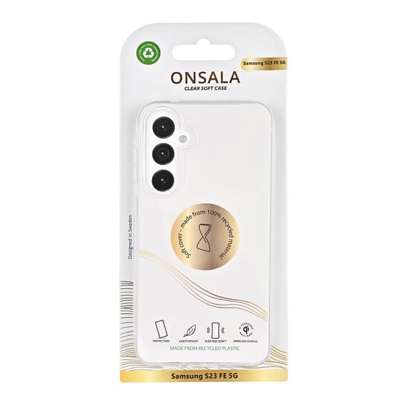 Onsala Samsung Galaxy S23 FE Skal Återvunnen TPU Transparent