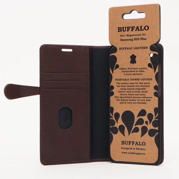 Buffalo Samsung Galaxy S20 Plus Fodral 2in1 Magnet Case Brun
