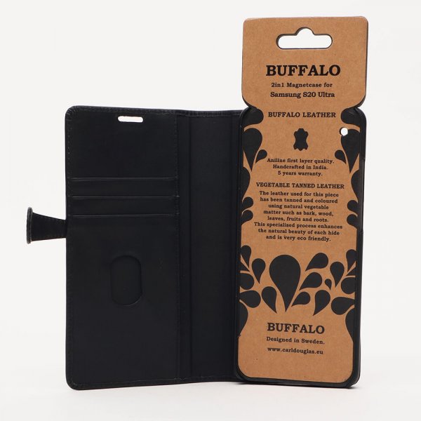 Buffalo Samsung Galaxy S20 Ultra Fodral 2in1 Magnet Case Svart