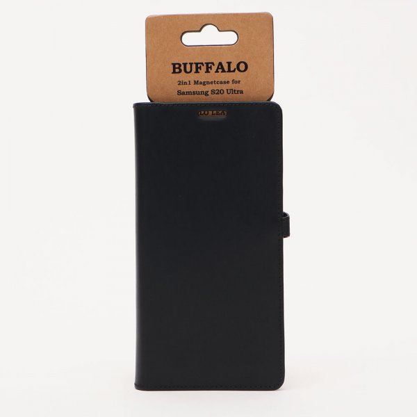 Buffalo Samsung Galaxy S20 Ultra Fodral 2in1 Magnet Case Svart