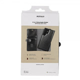 Buffalo Samsung Galaxy S22 Ultra Fodral 2-in-1 Detachable Wallet Svart