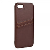 Buffalo iPhone 7/8/SE Skal Backcover with Card Slots Brun