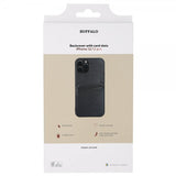 Buffalo iPhone 12/iPhone 12 Pro Skal Backcover with Card Slots Svart