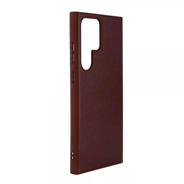 Buffalo Samsung Galaxy S23 Ultra Skal PU Brun