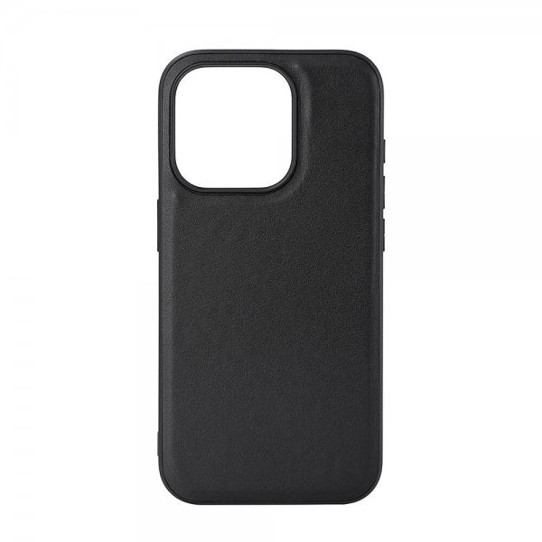 Buffalo iPhone 15 Pro Skal PU MagSeries Svart