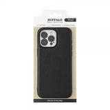 Buffalo iPhone 15 Pro Max Skal PU MagSeries Svart