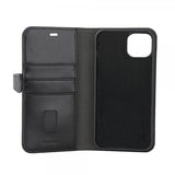 Buffalo iPhone 15 Plus Fodral 3 Kortfack Löstagbart Skal MagSeries Svart
