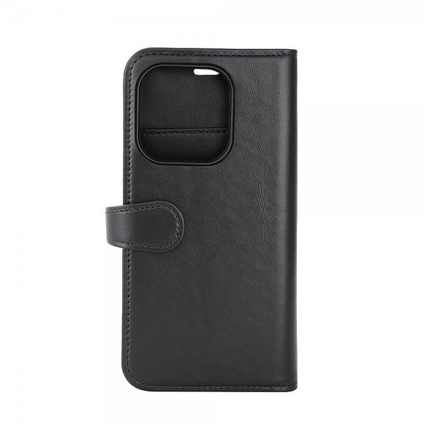 Buffalo iPhone 15 Pro Fodral 3 Kortfack Löstagbart Skal MagSeries Svart