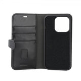 Buffalo iPhone 15 Pro Fodral 3 Kortfack Löstagbart Skal MagSeries Svart