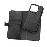 Buffalo iPhone 15 Pro Fodral 3 Kortfack Löstagbart Skal MagSeries Svart