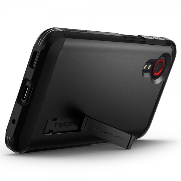 Spigen Samsung Galaxy XCover 5 Skal Tough Armor Svart