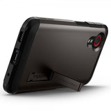 Spigen Samsung Galaxy XCover 5 Skal Tough Armor Gunmetal