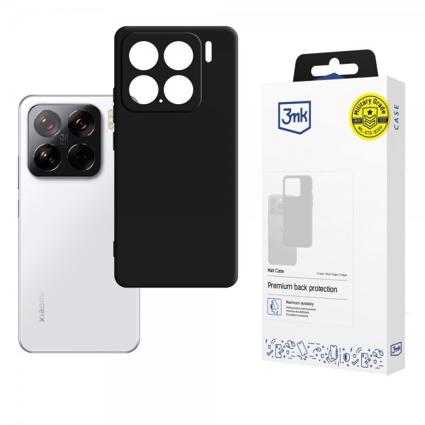 3mk Xiaomi 15 Skal Matt Case Svart